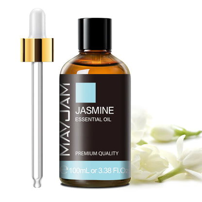 100Ml Pure Essential Oil with Glass Dropper, Aromatherapy Essential Oils Lavender Eucalyptus Rosemary Vanilla Aroma Oil