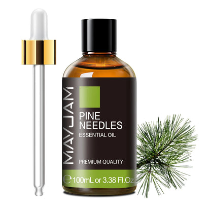 100Ml Pure Essential Oil with Glass Dropper, Aromatherapy Essential Oils Lavender Eucalyptus Rosemary Vanilla Aroma Oil
