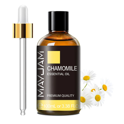 100Ml Pure Essential Oil with Glass Dropper, Aromatherapy Essential Oils Lavender Eucalyptus Rosemary Vanilla Aroma Oil