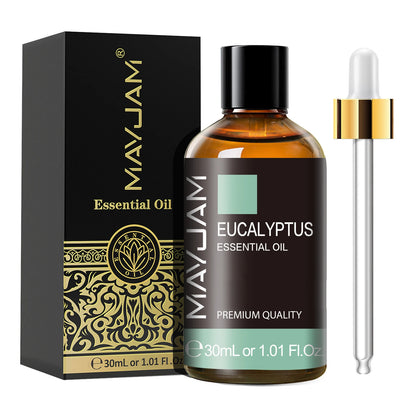 1PCS 30ML Aromatherapy Essential Oil Lavender Vanilla Jasmine Eucalyptus Peppermint Aroma Oil for Diffuser Candle Soap