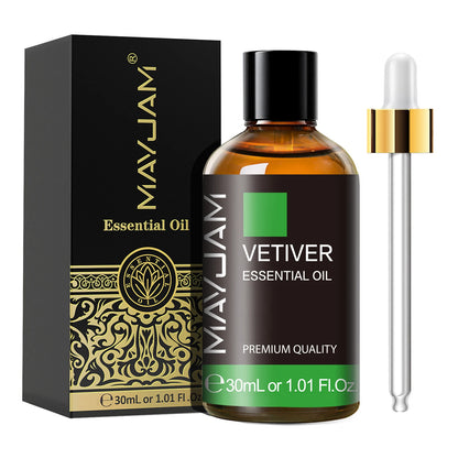 1PCS 30ML Aromatherapy Essential Oil Lavender Vanilla Jasmine Eucalyptus Peppermint Aroma Oil for Diffuser Candle Soap