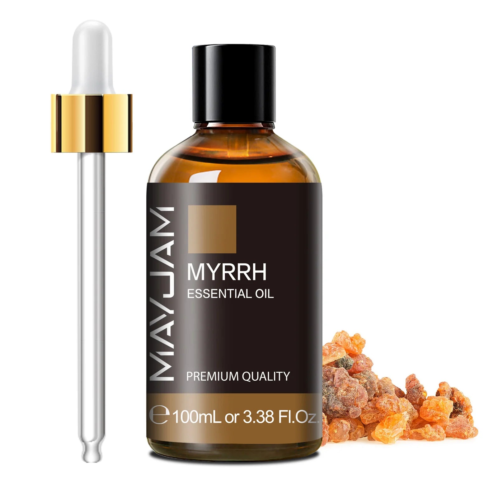 100Ml Pure Essential Oil with Glass Dropper, Aromatherapy Essential Oils Lavender Eucalyptus Rosemary Vanilla Aroma Oil
