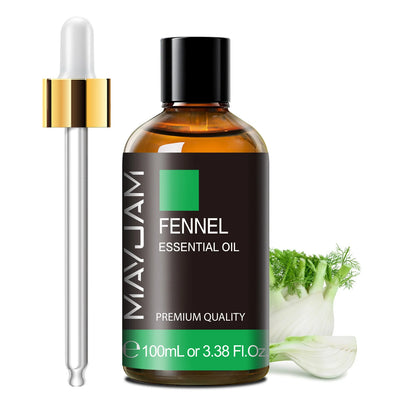 100Ml Pure Essential Oil with Glass Dropper, Aromatherapy Essential Oils Lavender Eucalyptus Rosemary Vanilla Aroma Oil