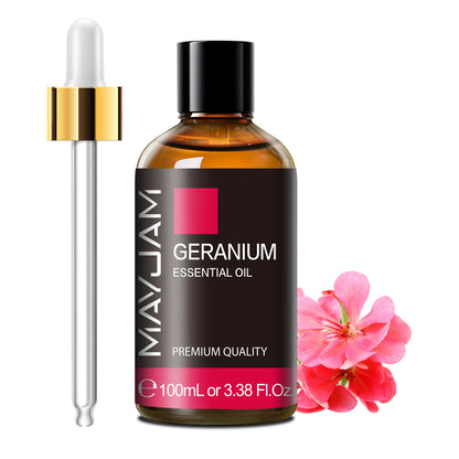 100Ml Pure Essential Oil with Glass Dropper, Aromatherapy Essential Oils Lavender Eucalyptus Rosemary Vanilla Aroma Oil