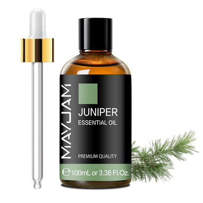 100Ml Pure Essential Oil with Glass Dropper, Aromatherapy Essential Oils Lavender Eucalyptus Rosemary Vanilla Aroma Oil