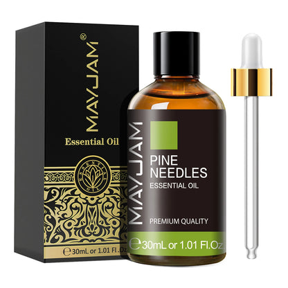 1PCS 30ML Aromatherapy Essential Oil Lavender Vanilla Jasmine Eucalyptus Peppermint Aroma Oil for Diffuser Candle Soap
