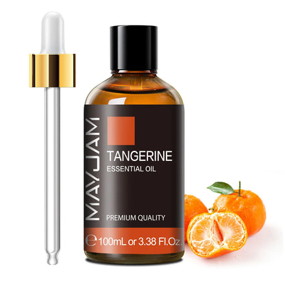 100Ml Pure Essential Oil with Glass Dropper, Aromatherapy Essential Oils Lavender Eucalyptus Rosemary Vanilla Aroma Oil
